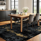 RELEANY Washable Area Rugs 10'x12' Non-Slip Modern Abstract Soft - Image 3