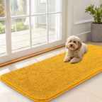 OLANLY Dog Door Mat for Muddy Paws 47x20, Absorbs Moisture and Dirt, Absorbent by OLANLY