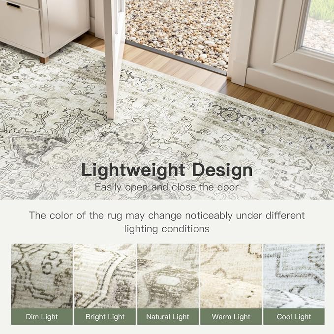 Lofus 5x7 Area Rugs for Living Room, Washable Area Rug, Rugs for Bedroom - Image 8