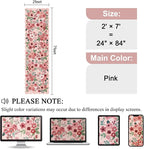 DUKINO Washable Runner Rug, 2x7 Lightweight Soft Floral Hallway Rug Runner - Image 2