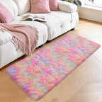 2x5 Feet Tie-Dye Rainbow Unicorn Rug - Image 2