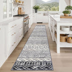 KUTA Boho Hallways Runner Rugs 2x12, Moroccan Washable Kitchen Rug Non-Slip - Image 3