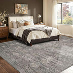 Rugxara 8x10 Area Rugs for Living Room, Large Washable Rug Vintage Retro Boho - Image 3