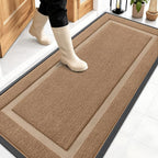 OLANLY Front Door Mat Indoor Outdoor Entrance, Waterproof All-Season, by OLANLY