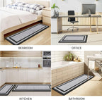 Mattitude Kitchen Mats Set of 2 Cushioned Rugs 0.47 inch Thick Anti-Fatigue Mats - Image 6