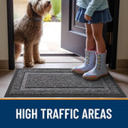 OLANLY Front Door Mat Indoor Outdoor Entrance, Waterproof All-Season, - Image 6