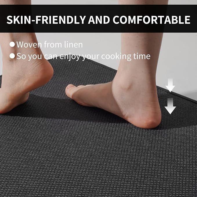 YDKGL Kitchen mats for Floor Water and Oil Absorbent Runner Rugs for Kitchen - Image 6