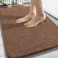 OLANLY Bathroom Rugs 34x21, Extra Soft Absorbent Chenille Bath Rugs, Rubber by OLANLY