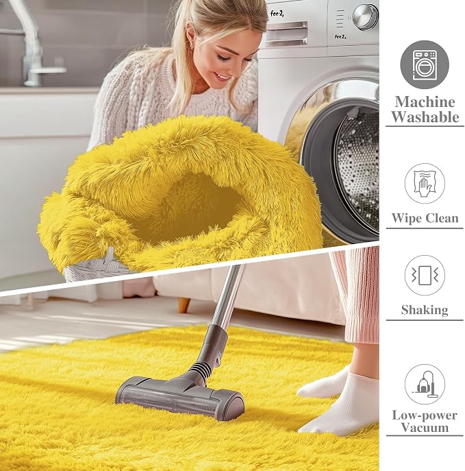 OLANLY 9x12 Machine Washable Large Area Rugs - Image 2