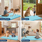 Smiry Dog Door Mat for Muddy Paws 30x20, Absorbent Dirt Trapper, Non-Slip - Image 7
