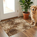 BESTSWEETIE Area Rug 2x3 Rug Machine Washable Non-Slip Low Pile Print Pattern by BESTSWEETIE