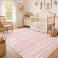 Nakagishi Area Rug Living Room Rugs: 7x9 Large Soft Machine Washable Boho by NakagishiAreaRug
