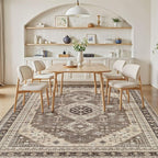 7x9 Washable Area Rug, Large Rugs - Image 6