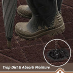 BEQHAUSE Dirt Trapper Door Mat 32" x 72", Doormat Non-Slip Entryway Rugs - Image 3