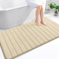 OLANLY Memory Foam Bath Mat 59x35, Super Soft Absorbent Bathroom Rugs, Quick Dry by OLANLY