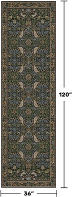 10 ft Long Vintage Runner Rugs for Hallways - Image 2