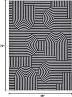 ROYHOME Washable Rug 4x6 Area Rugs - Image 2