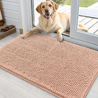 OLANLY Dog Door Mat for Muddy Paws 35x24, Absorbs Moisture and Dirt, Absorbent by OLANLY
