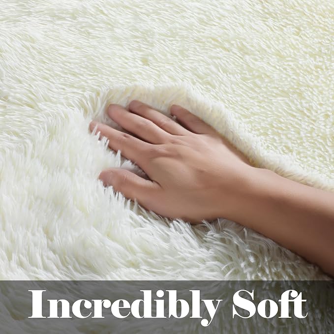 ONASAR Cream White 8x10 Area Rugs - Image 2