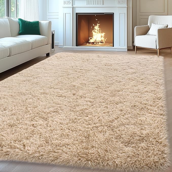 Mugorn 8x10 Area Rugs for Living Room, Large Fluffy Rugs for Bedroom, Soft by MUGORN