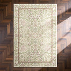 jinchan Zenith Floral 3x5 Area Rug Machine Washable Soft Low-Pile Non-Slip - Image 9