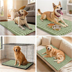 Smiry Dog Door Mat for Muddy Paws 47x32, Absorbent Dirt Trapper, Non-Slip - Image 7