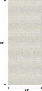 EARTHALL Woven Runner Rug 2x5 Ft Washable Runners - Image 2