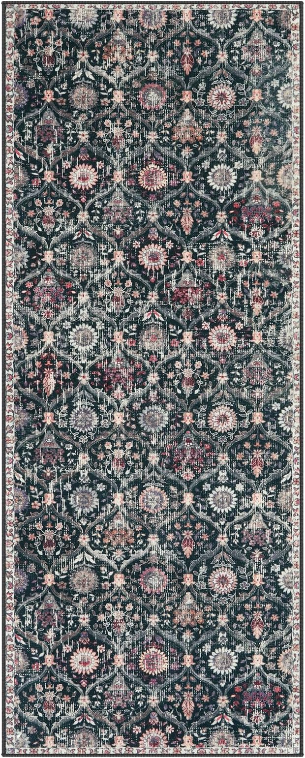 Lahome Moroccan Trellis Kitchen Runner, 2x5 Rug Runners - Image 7