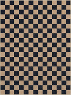 Lahome Colette Checkered Easy Jute Rug, 9x12 Area Rug - Image 9