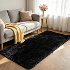 Shag Area Rugs for Bedroom Living Room, 2x6 Ultra Soft Fluffy Runner Area Rugs - Image 2