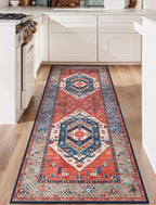 SERISSA Boho Kitchen Runner Rug, 3x7 Washable Non-Slip Runner Rug - Image 7