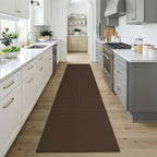 KOZYFLY Cotton Runners for Hallway 3x9, Wide Washable Runner Rug, Woven Non - Image 2