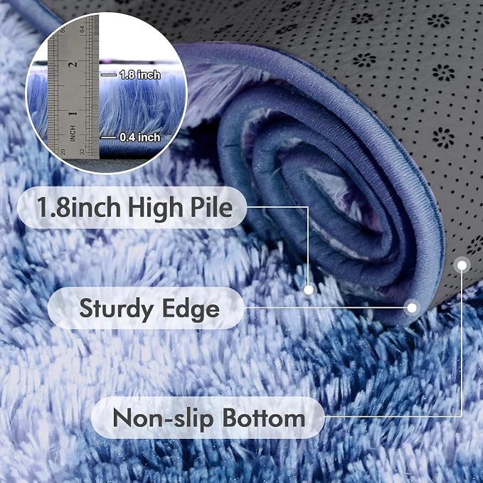 10x14 Ft Extra Large Shag Rugs for Living Room, Ultra Soft Fluffy Furry Area - Image 6