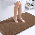 OLANLY Bathroom Runner Rugs 44x24, Extra Soft Absorbent Chenille Bath Rugs by OLANLY