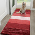 Kitinjoy Indoor Outdoor Door Mat, 59x24 Non-Slip Absorbent Dirt Trapper by Kitinjoy