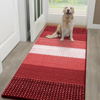Kitinjoy Indoor Outdoor Door Mat, 59x24 Non-Slip Absorbent Dirt Trapper by Kitinjoy