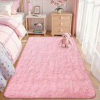 OLANLY Area Rugs for Living Room Bedroom, Machine Washable 4x5.9 ft Soft Fluffy - Image 5