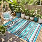 Outdoor Patio Plastic Rug Waterproof - Image 5
