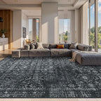 Rugxara 10x14 Area Rugs for Living Room Bedroom, Large Washable Rug, Non Slip & - Image 3