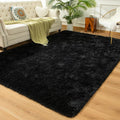 Andecor Soft Fluffy Bedroom Rugs, 8 x 10 Feet Indoor Shaggy Plush Area Rug by Andecor