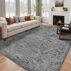 5x7 Area Rug for Living Room: Ultra Soft Fluffy Rug Modern Large Thicked Shag - Image 3