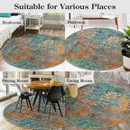 Lahome Modern Abstract 6ft Round Rug - Image 6