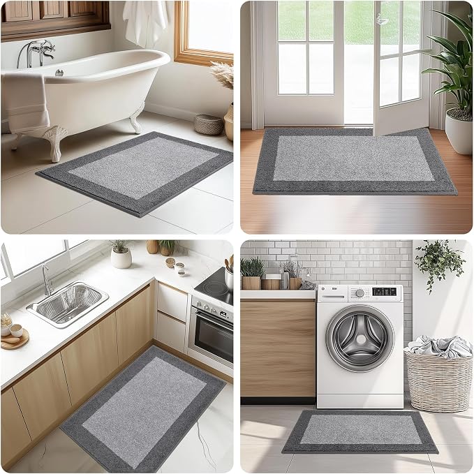 Machine Washable Kitchen Rug 32" x 84", Non Slip Kitchen Mat - Image 6