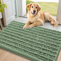 Smiry Dog Door Mat for Muddy Paws 36x24, Absorbent Dirt Trapper, Non-Slip by Smiry