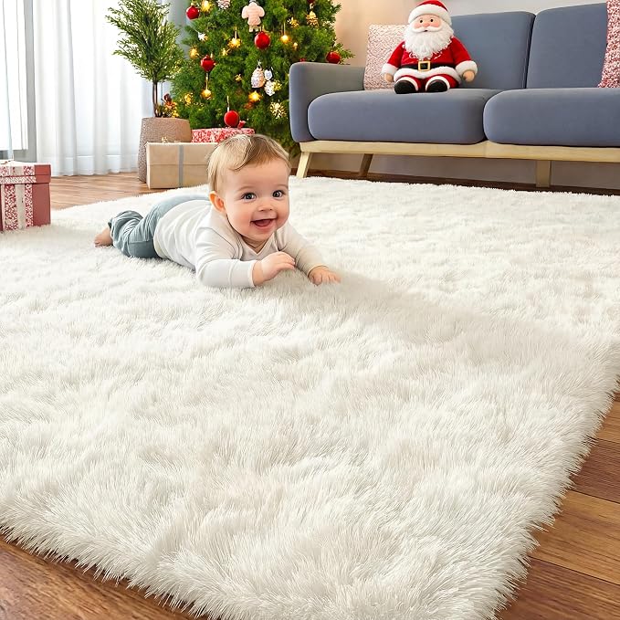OLANLY 10x12 Machine Washable Large Area Rugs by OLANLY