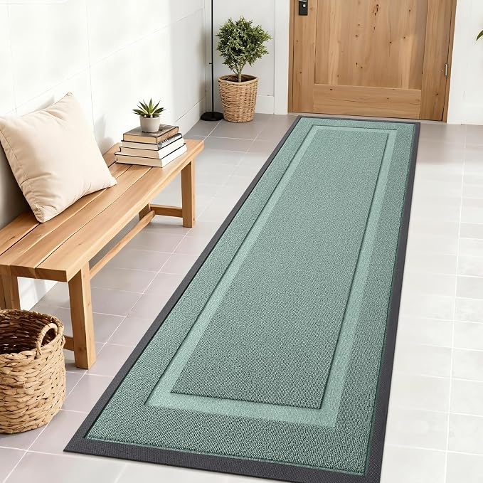 OLANLY Front Door Mat Indoor Outdoor Entrance, Waterproof All-Season, by OLANLY