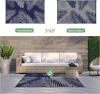GENIMO Outdoor Rug 3' x 5' Waterproof - Image 2