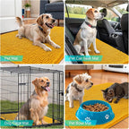 OLANLY Dog Door Mat for Muddy Paws 70x35, Absorbs Moisture and Dirt, Absorbent - Image 7