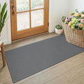 KOZYFLY 2x4 Entry Runner Rug, Small Washable Runners by KOZYFLY