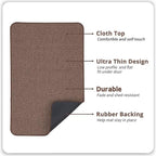 Bath Mat, Ultra Thin Bathroom Rugs, Rubber Bath Mats - Image 3